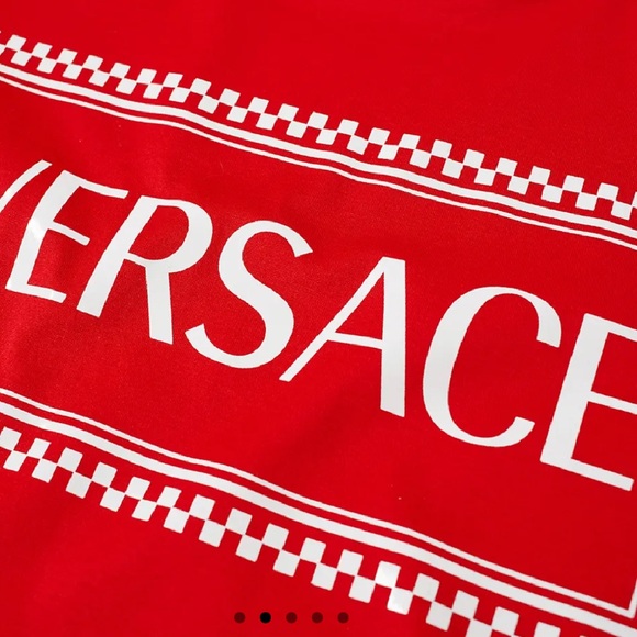 NWT VERSACE LOGO TEE - Embroiled Logo - Picture 3 of 5